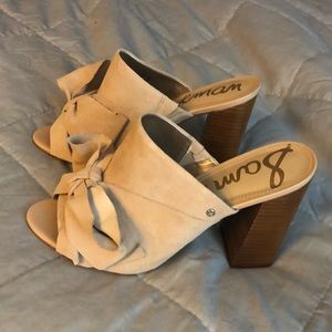 BRAND NEW Sam Edelman suede mule size 9